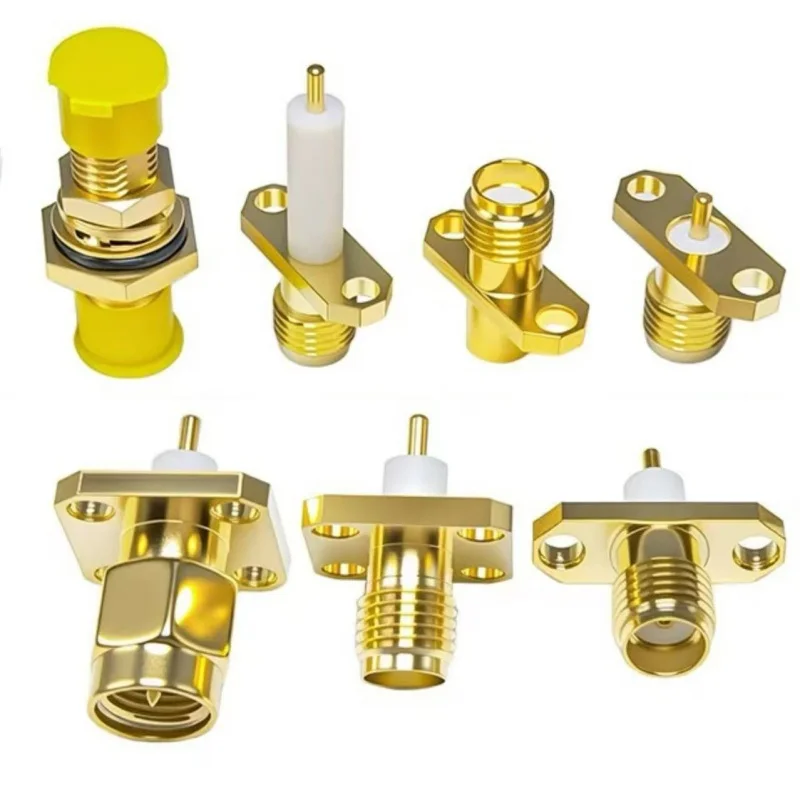 1 шт. SMA-KFD/JDF/KKY/KKF/KFB2 радиочастотные розетки с квадратным отверстием, 4 отверстия, алмазное гнездо с 2 отверстиями, внешняя резьба 3/4/1,5/5/2 1 шт. SMA-KFD/JDF/KKY/KKF/KFB2 радиочастотные розетки с квадратным отверстием, 4 отверстия, алмазное гнездо с 2 отверстиями, внешняя резьба 3/4/1,5/5/2