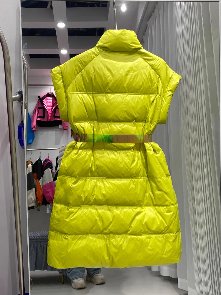 ストリートデニムコントラストダウンジャケット女性のファッショントレンディな取り外し可能なキャップパーカー厚く暖かい男性と女性のカップルのコート