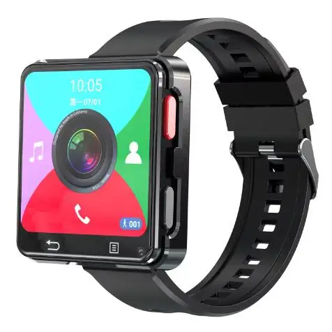 S998 4G SIM Card Smart Watch Android 11.0 OS 2.64inch Large Screen Heart Rate Sleep Monitor Game Dual Camera Smartwatch PK S999