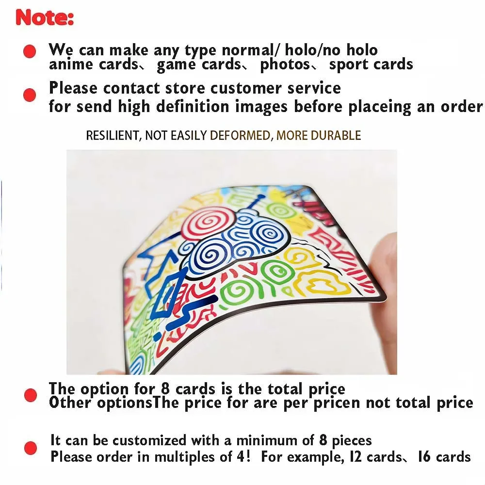 Personalizacja kart DIY, karty holo i non-holo, karty proxy, karty anime, karty do gier, zdjęcia, karty sportowe, tworzenie unikalnych kart, prezenty z kartami.