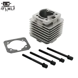 FLMLF 4 Bolt 29CC or 32CC Cylinder Kit of Reed Case Engine for 1/5 Hpi Rofun Km Rovan Baja LT MCD DBXL FG GoPed Redcat Rc Parts