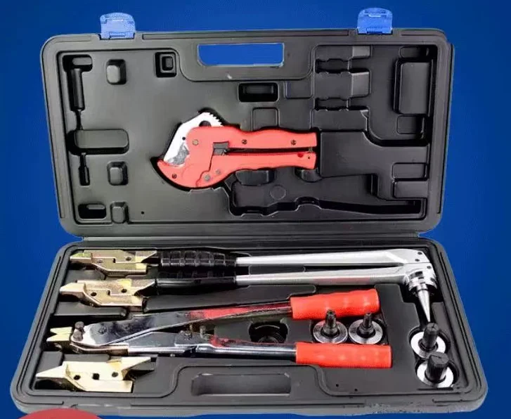 16‑32mm Floor‑Heating Pipe Expanding Crimping Tool Kit Max 50mm Opening for Water‑Heating Pipe Plumbing Installation Repair
