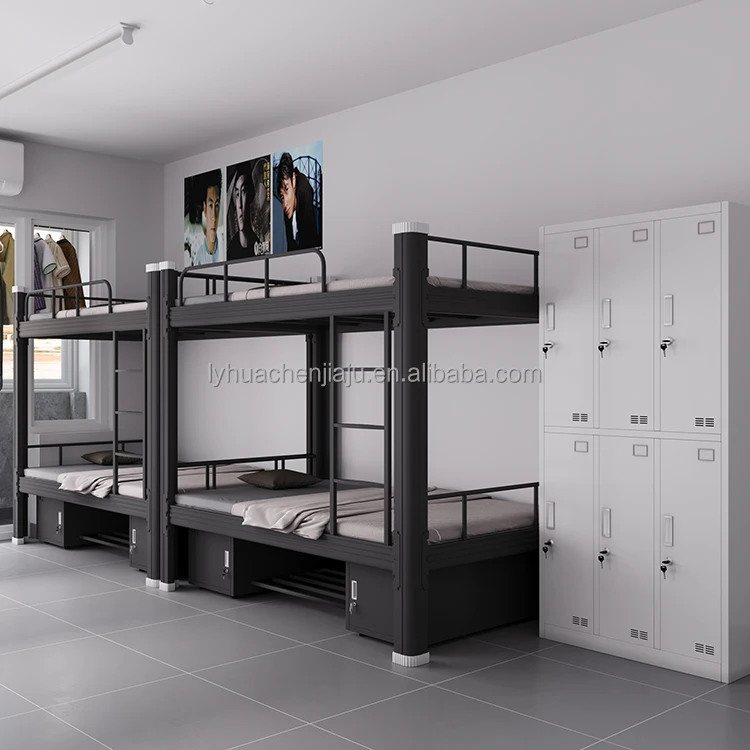 High Quality Metal Bunk Bed Double Decker Bed Composite Bed for 2 People