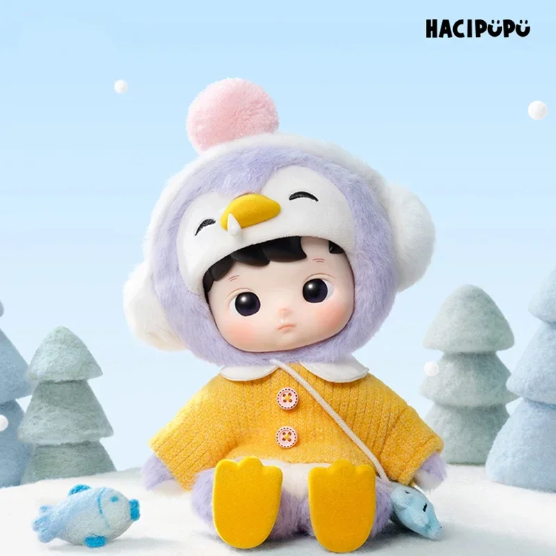 

HACIPUPU Penguin 1/8 BJD Series Anime Action Figure Guess Bag Ornament Figurines Home Decor Desktop Dolls Model Girls