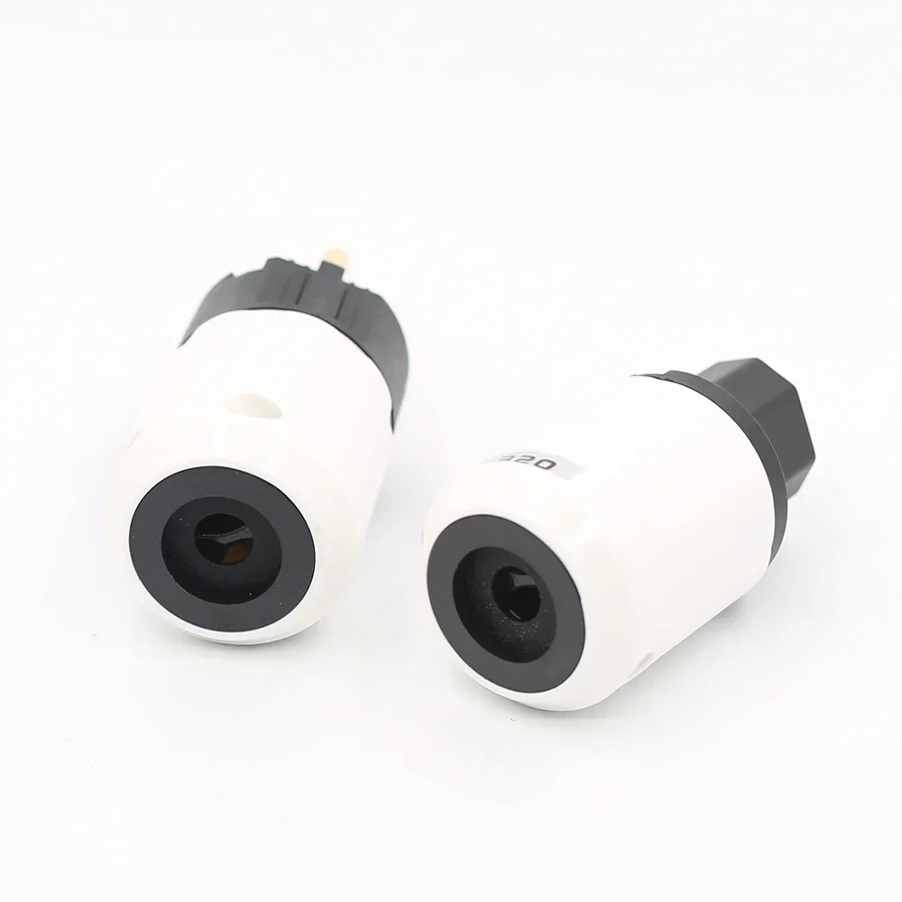 Hi-End P320 + C320 24K ปลั๊กชุบทอง EU Schuko อะแดปเตอร์ยุโรปขั้วต่อไฮไฟสายออดิโอ