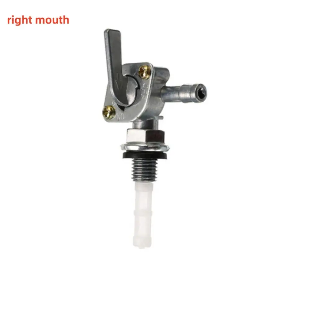 168F950 Fuel Tank Switch Right Mouth Aluminium Fuel Tank Switch Valve Left Mouth Fuel Shut Off Valve