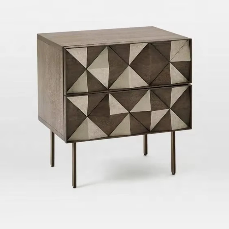 

Luxury furniture bedside table wooden bedside table bedroom