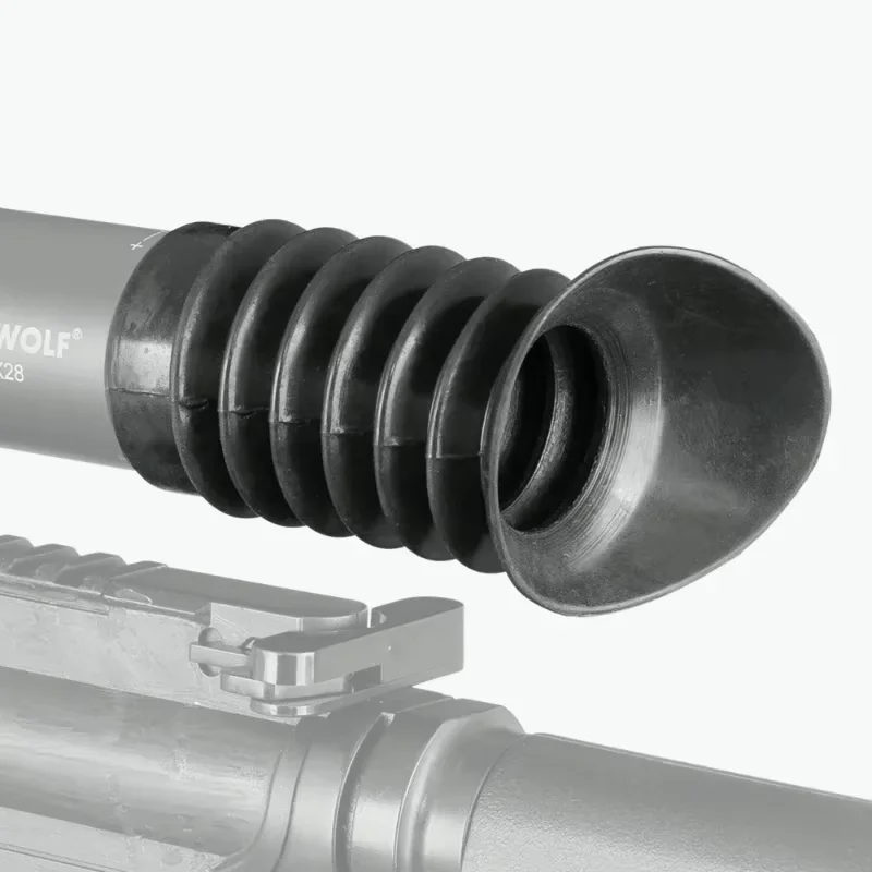 

38-43mm Flexible Scalability Ocular Soft Rubber Cover Eye Protector Cover Rifle Scope Telescope Accessories