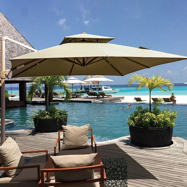 

2026 Sun Umbrella Beach Outdoor Umbrella Canopy Beach Patio Umbrella for Outdoor Use