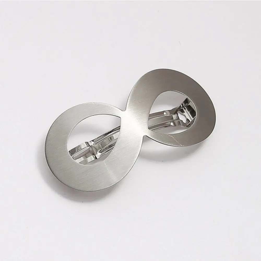 

Korean Women Metal Barrette Holder Geometric Hair Accessories Ponytail Clips Hairgrips Hair Clips