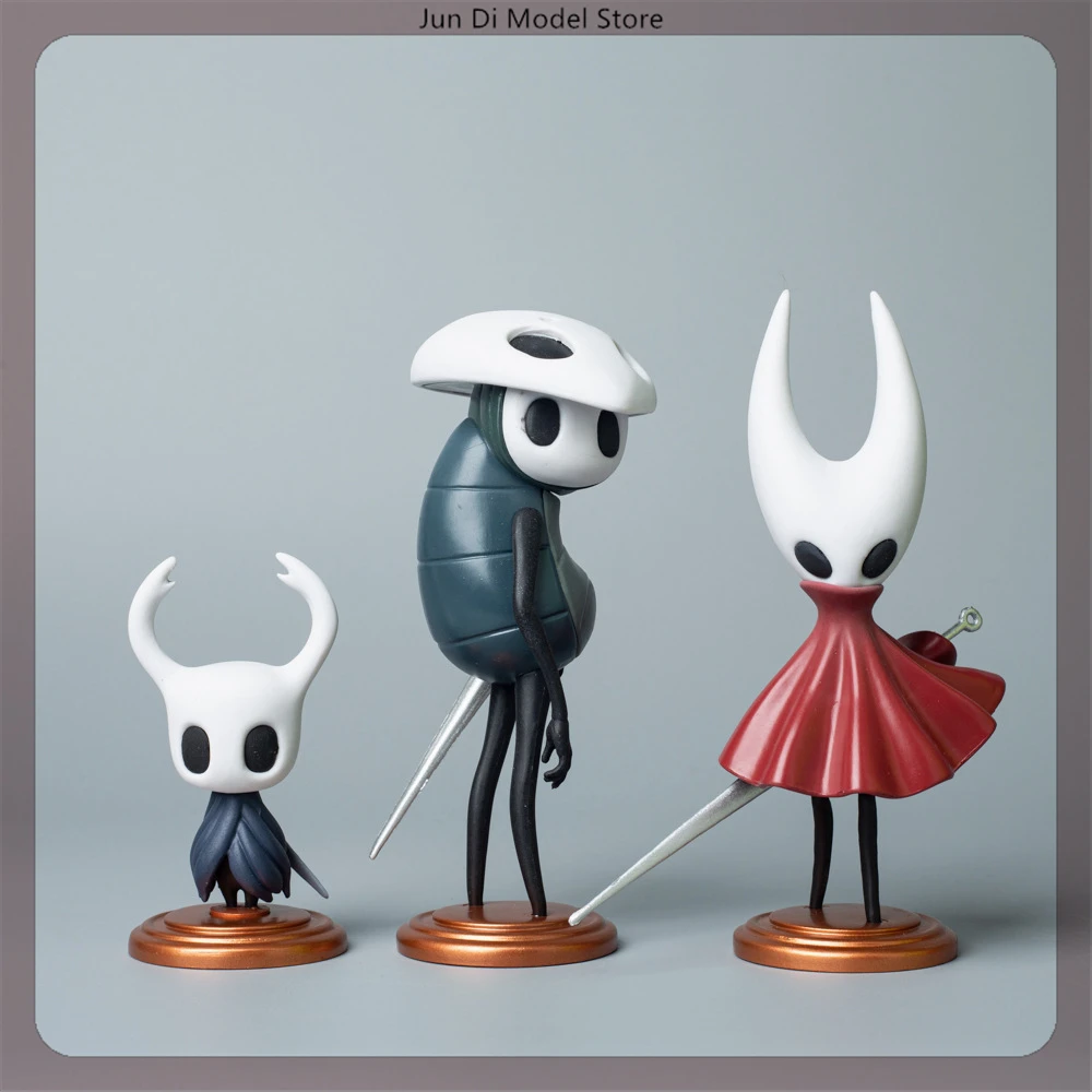 6-12cm Hollow Knight The Knight Hornet Quirrel Game Figure Model Statue Boys Collection Desktop Decoration Ornament Popular Toys