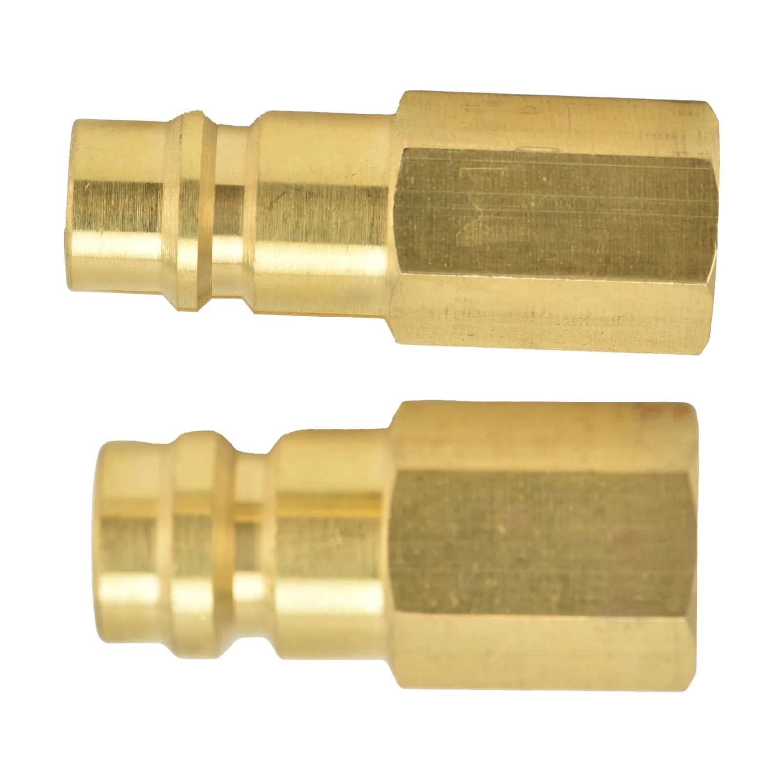 ZK40 2Pcs R134A Air Conditioning Adapter 1/4SAE High Pressure Converter Coupler Connector