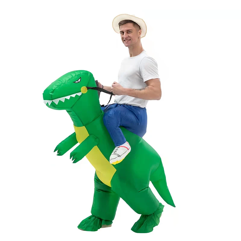 Inflatable Dinosaur Costume For Toddlers Family Adults Holiday Party Cosplay Costumes Animal Costume Funny Dinosaurs Costume