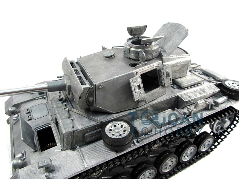 Meto mal gerpanzer III ، إصدار الأشعة تحت الحمراء tr RC Tank ، مقياس الرجل ، ألعاب الهدايا ،