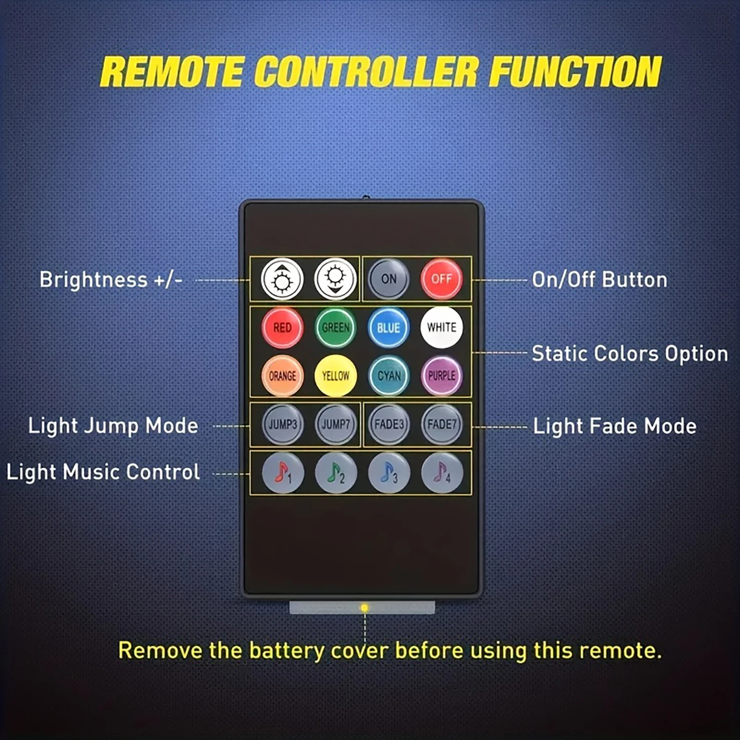 72/48 Neon LED Car Interior Am - Led Ambient Interior Car Lights App Control recension och pris