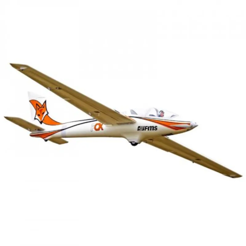 Largest Wingspan Foaming Glider FMS 3M FOX Aerobatic EP Glider PNP W/O TX/RX/BATT(XT90) Remote Control Electric Airplane