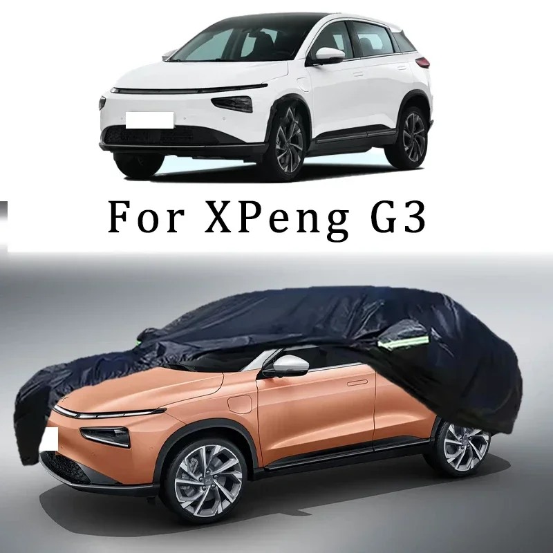 

For XPeng G3 Outdoor Protection Full Car Covers Snow Cover Sunshade Waterproof Dustproof Exterior Protection Car Accessories