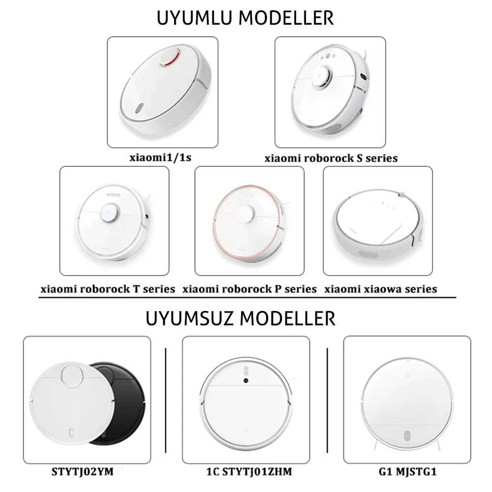 ชุดอุปกรณ์ทำความสะอาดใช้ได้กับ E3 Xiaowa roborock PLUS E4 E35หุ่นยนต์อัจฉริยะ C10