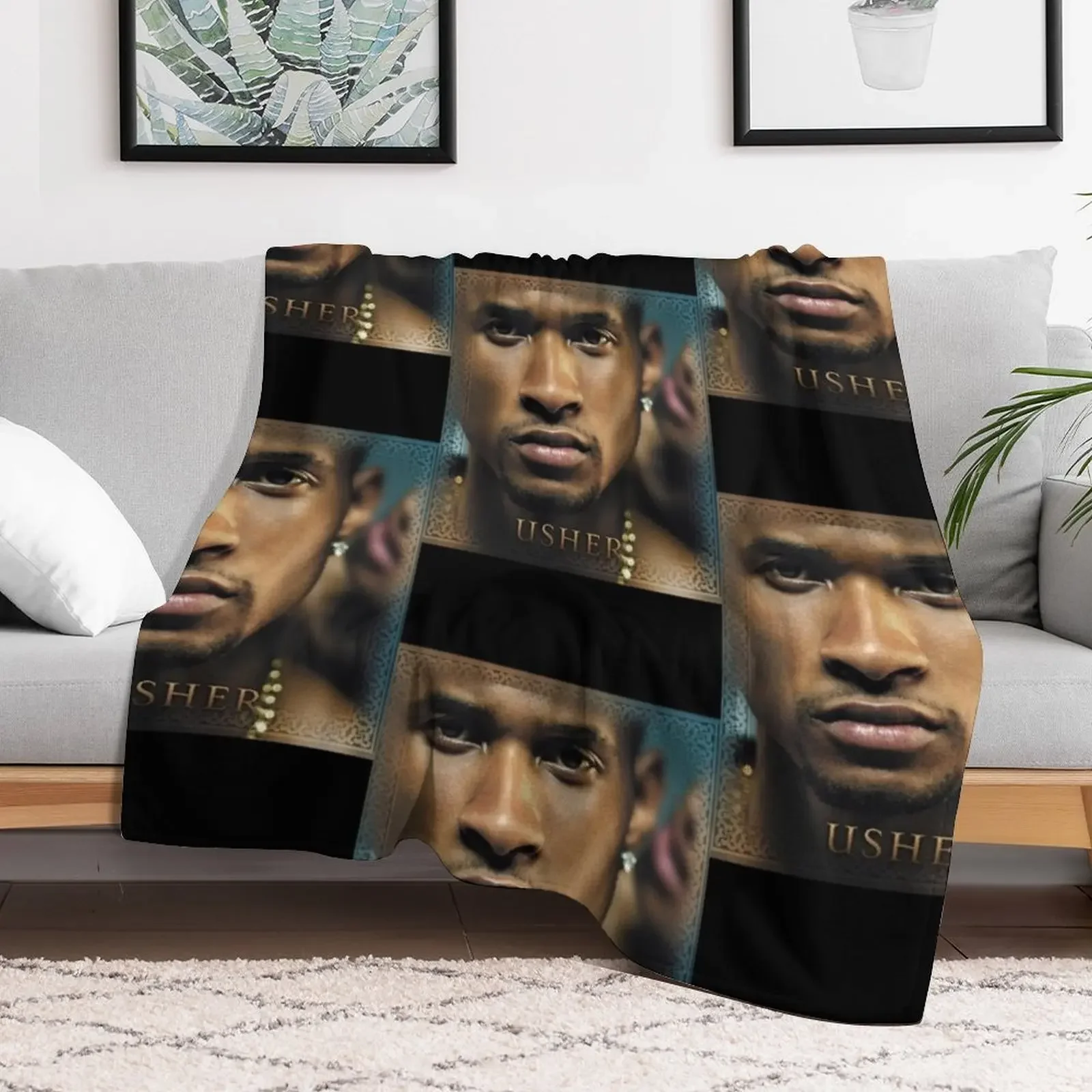 Usher Confessions Throw Blanket Travel warm for winter decorative Blankets