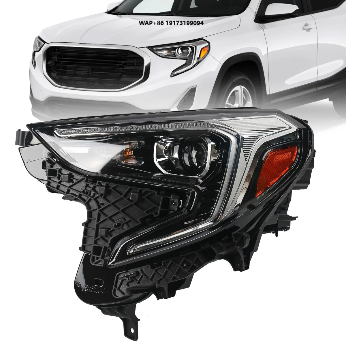 

HID HeadLamp Headlight for GMC Terrain 2018 2019 2020 2021 W/DS Bulb Others Car Accessories GM2502475 84751230