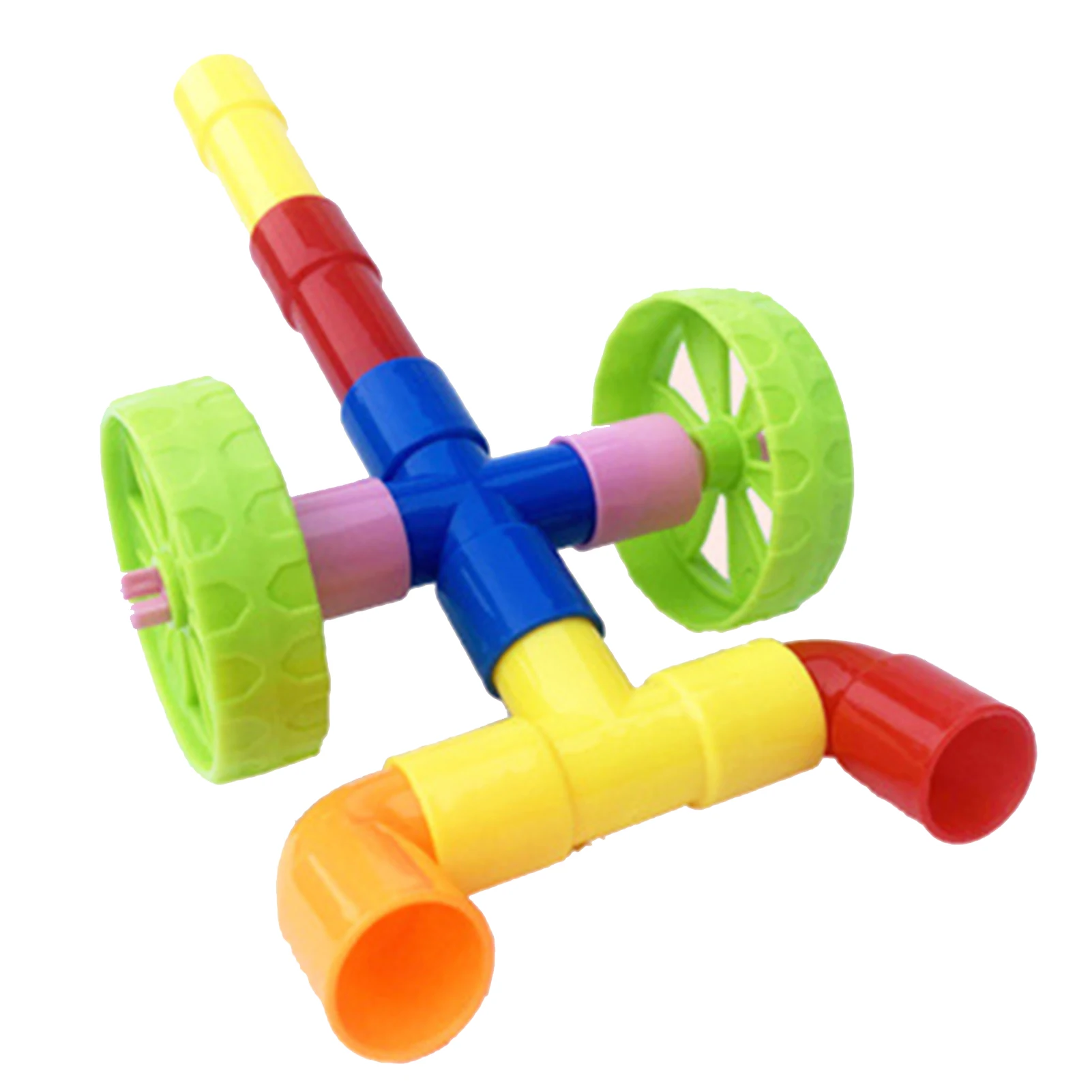 لعبة تكديس مكعبات بناء للأطفال الصغار من الأولاد والبنات لعبة الوالدين والطفل