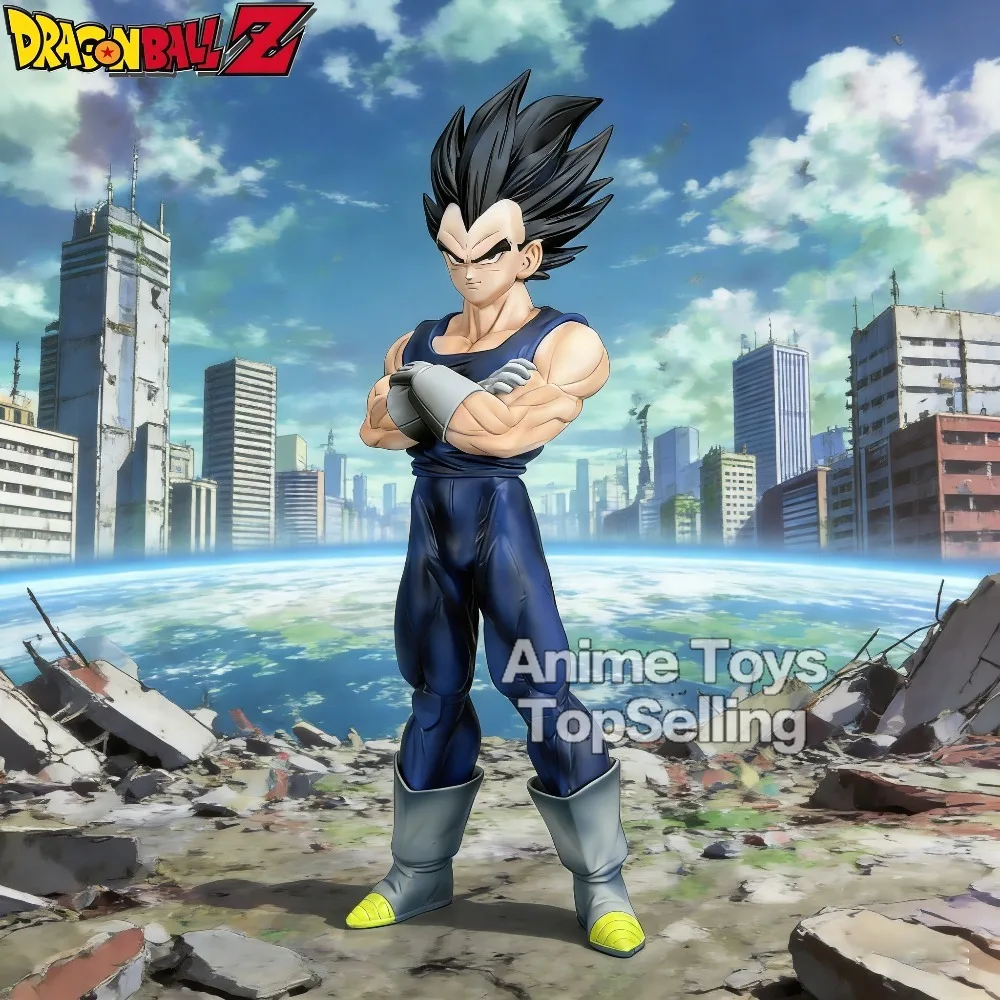 

Фигурка Вегеты из аниме Dragon Ball Z, 27,5 см, коллекционная модель, статуэтка из ПВХ, настольное украшение, игрушка, подарок