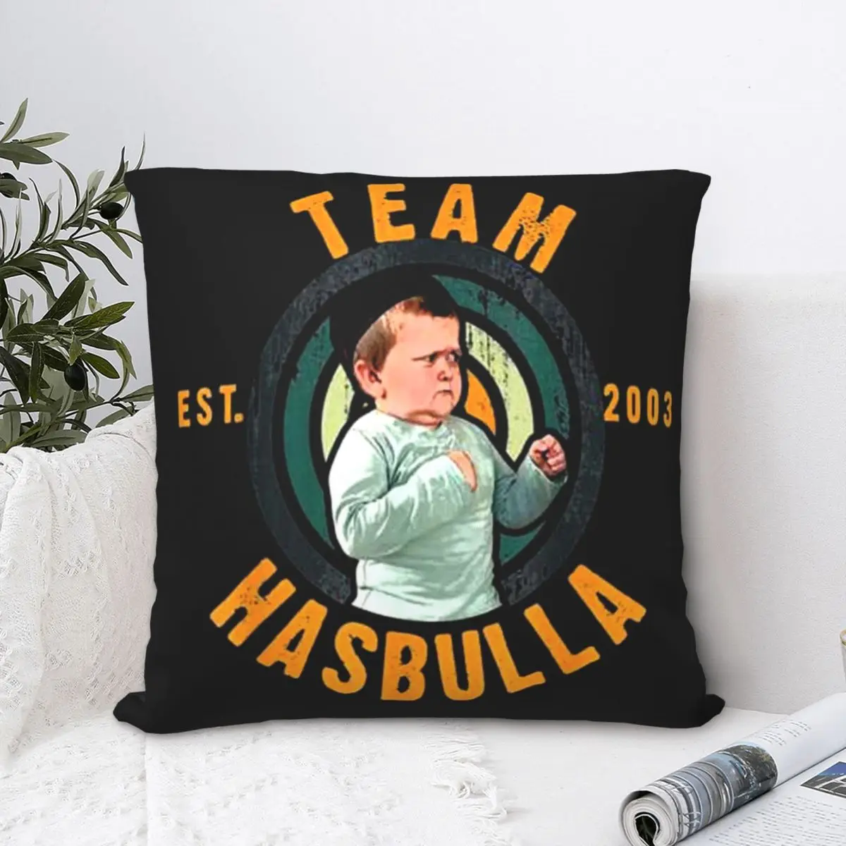 Hasbulla Fighting Meme Pillow Case Cushion Covers Novelty Polyester Decorative Throw Pillow Case Cover for Home 18