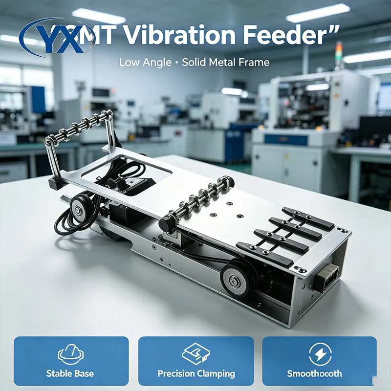 SMT Machine Spare Parts 24V SMT Vibration Feeder 3/5 Tubes Original Feeder Smt Feeder for Pick Place Machine