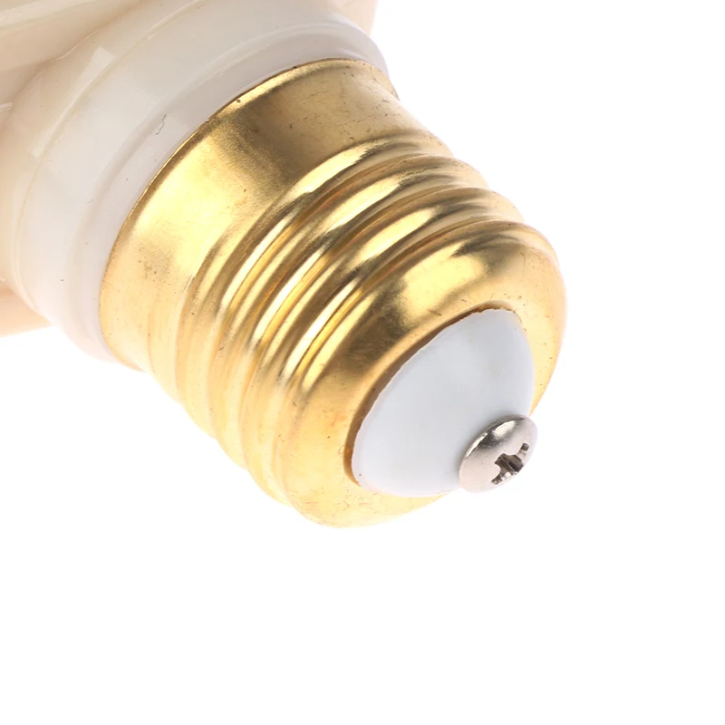 1PC 6A 250V E27 ABS LED Bulb Adapter Lighting Holder Base Plug Connector Accessories Screw Light Socket Conversion for Lamp