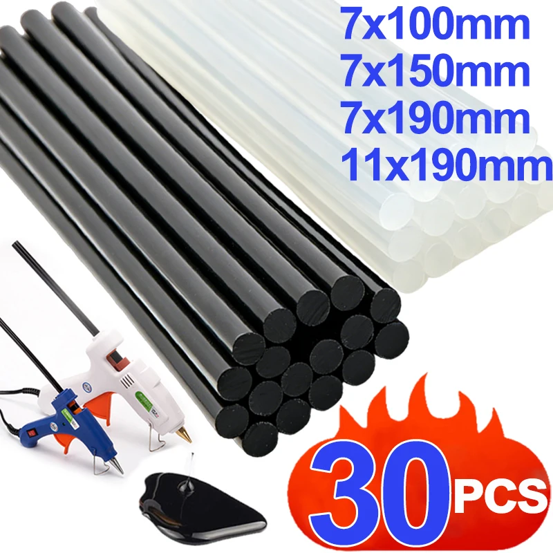 

Paintless Car Dent Repair Glue Sticks 7mm 11mm Hot Melt Glue Stick Black Strong Adhesion Car Body Dent Removal DIY Repair Tool