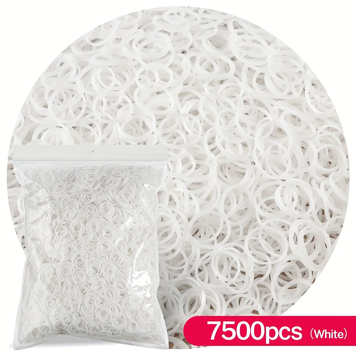 7500 pezzi di elastici per braccialetti, telai, braccialetti, giocattoli per ragazze, collane fai da te e kit di braccialetti per telai artigianali