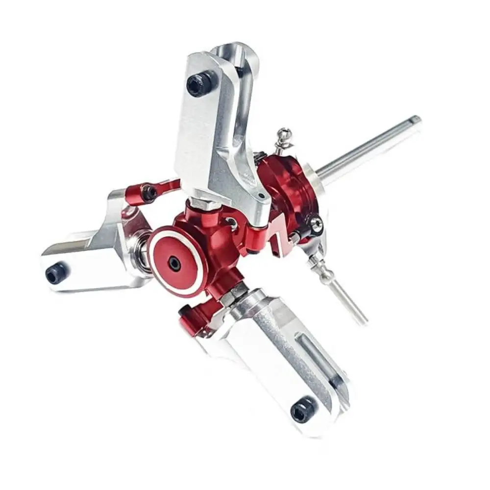 6*121mm Shaft  3/ 4-Blades Metal Main Rotor Head For Align Trex 470 L/ ALZRC X360 GAUI X3 Helicopter