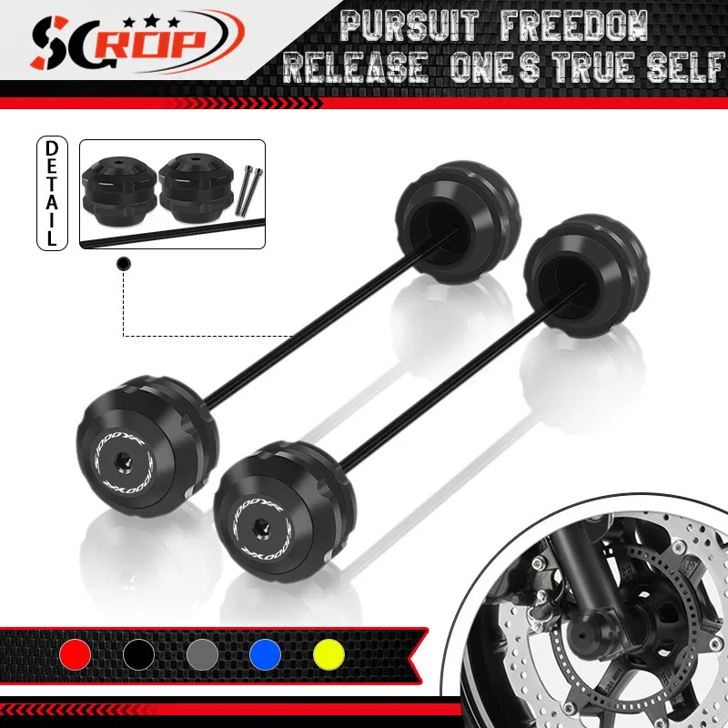 

s1000xr New Front Rear Wheel Axle Slider Fork Crash Motorcycle Anti-Collision Protector For BMW S1000XR 2015 2016 2017 2018 2019