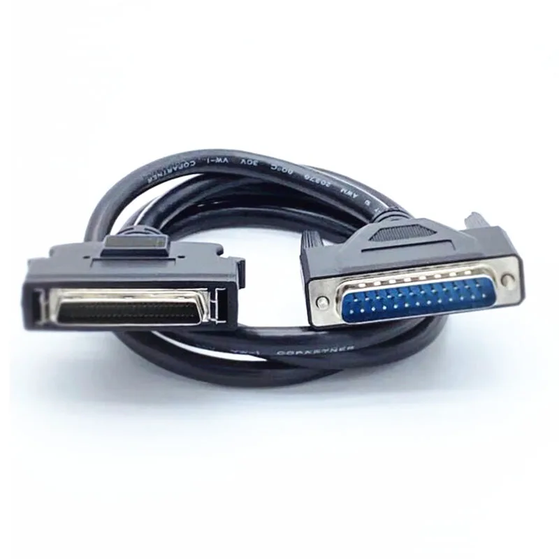 SCSI DB25 Male To HPDB50 Male Connector Cable DB 25pin to HPDB 50pin DATA Cable