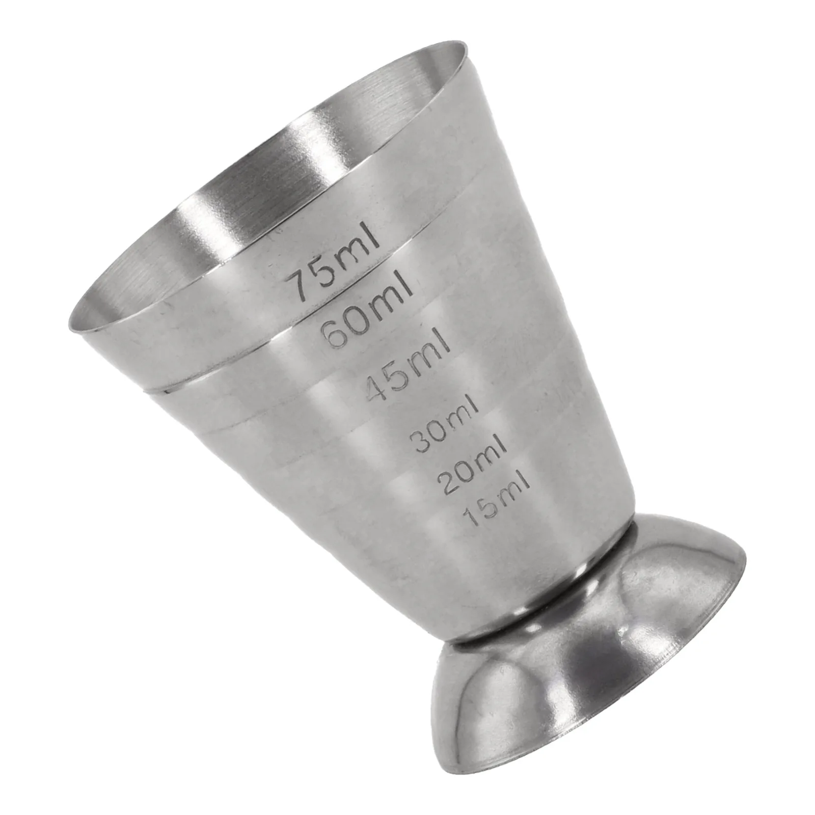 Measuring Cup Cocktail Jigger Cocktail Shaker Stainless Steel for mini for espresso Shot Silver Measuring Cup Kitchen Tools