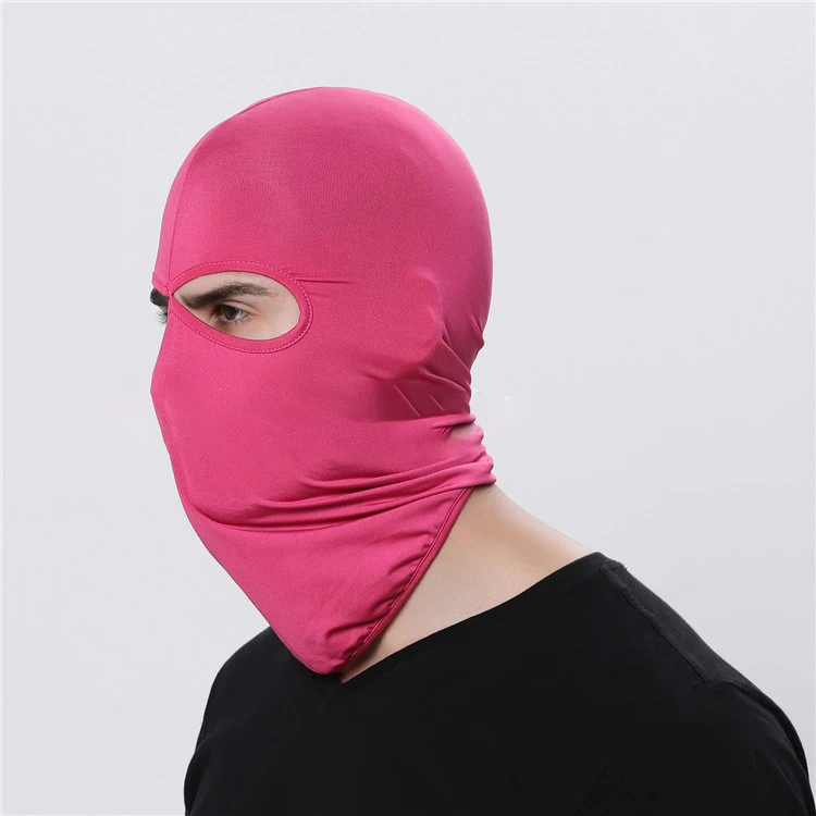 Summer Baclava Helmet Headwear Full Face Covering Print Face Ski Mask Hood Balaclava Facemask