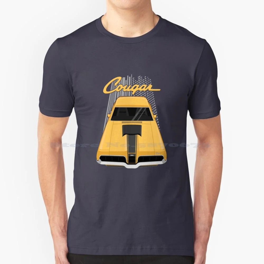 Cougar 1970-Gold T Shirt 100% Cotton Tee 1970 Cougar Xr7 1970 Cougar Eliminator Cougar 1970 Cougar 70 1970 Xr7 Cougar 70 Cougar