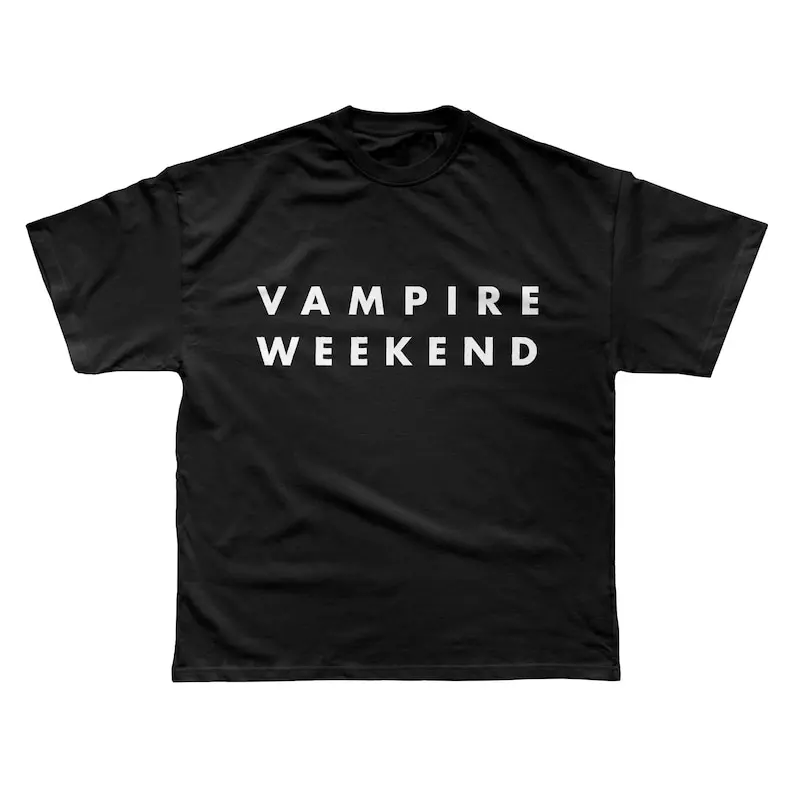 

Vampire Weekend Shirt - Vampire Weeknd Logo / Premium Unisex T-shirt