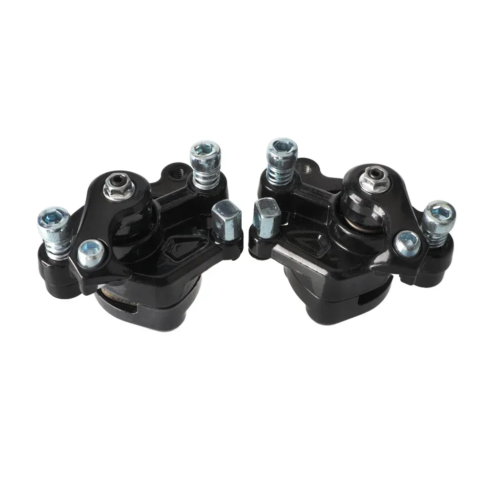 Motorcycle Front/Rear Disc Brake Caliper with Pads For 43cc 47cc 49cc ATV Quad Mini Moto Gas Scooter Bicycle Mountain Bike