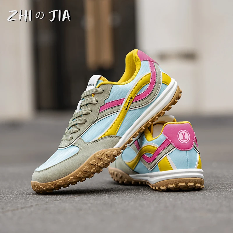 Couple Thick soled Sports Leisure Shoes Men's Women's Fashion Matching Trendy Shoes Spring Mesh Breathable Non slip Footwear