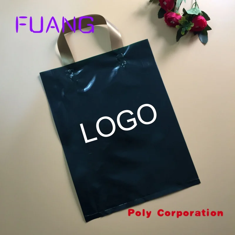 Custom  plastic shopping bag with handle customized plastic shopping bag shopping bag