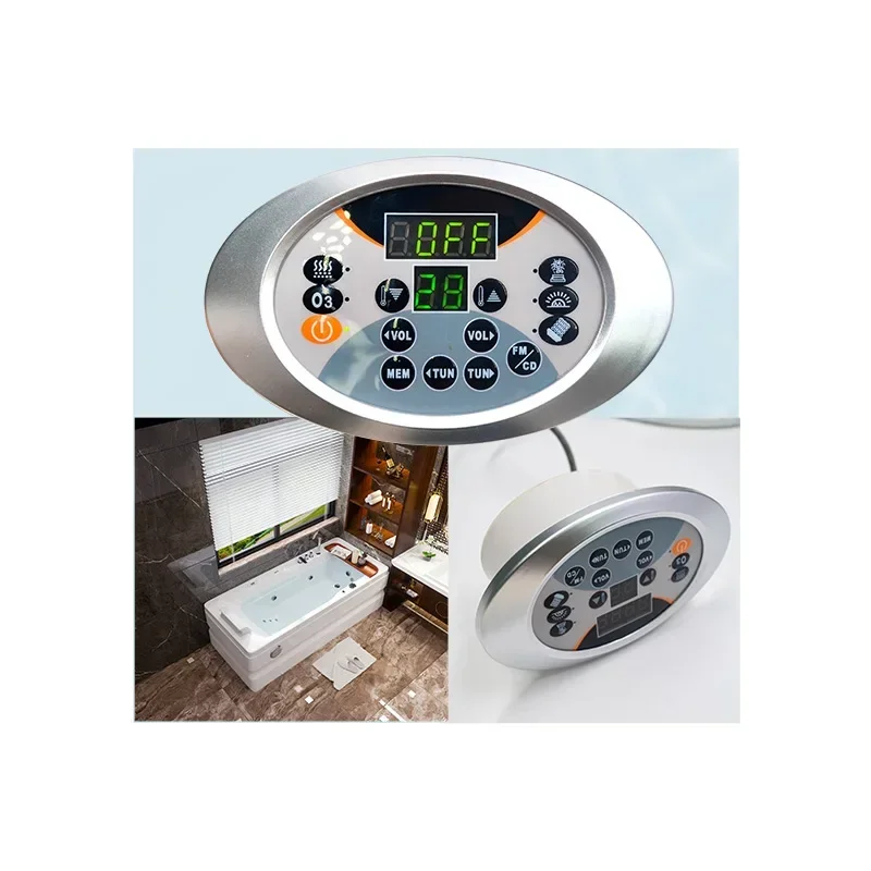 Massage Bathtub Controller KL-819 SPA Bathtub Control Panel Digital Display Temperature Control Screen Supply KL819