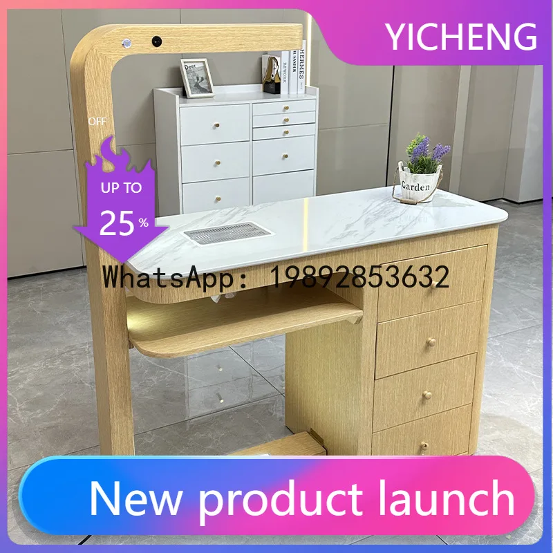 

HYS manicure table manicure with vacuum cleaner single table plus manicure table
