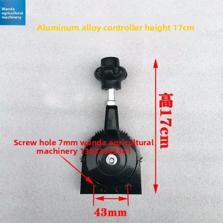 Excavator truck sprinkler generator marine diesel engine refitted fixed speed manual throttle cable controller