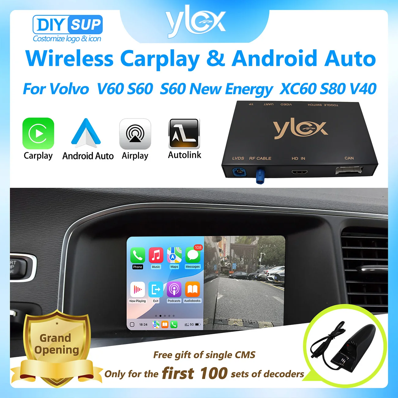 Wireless Apple Carp…