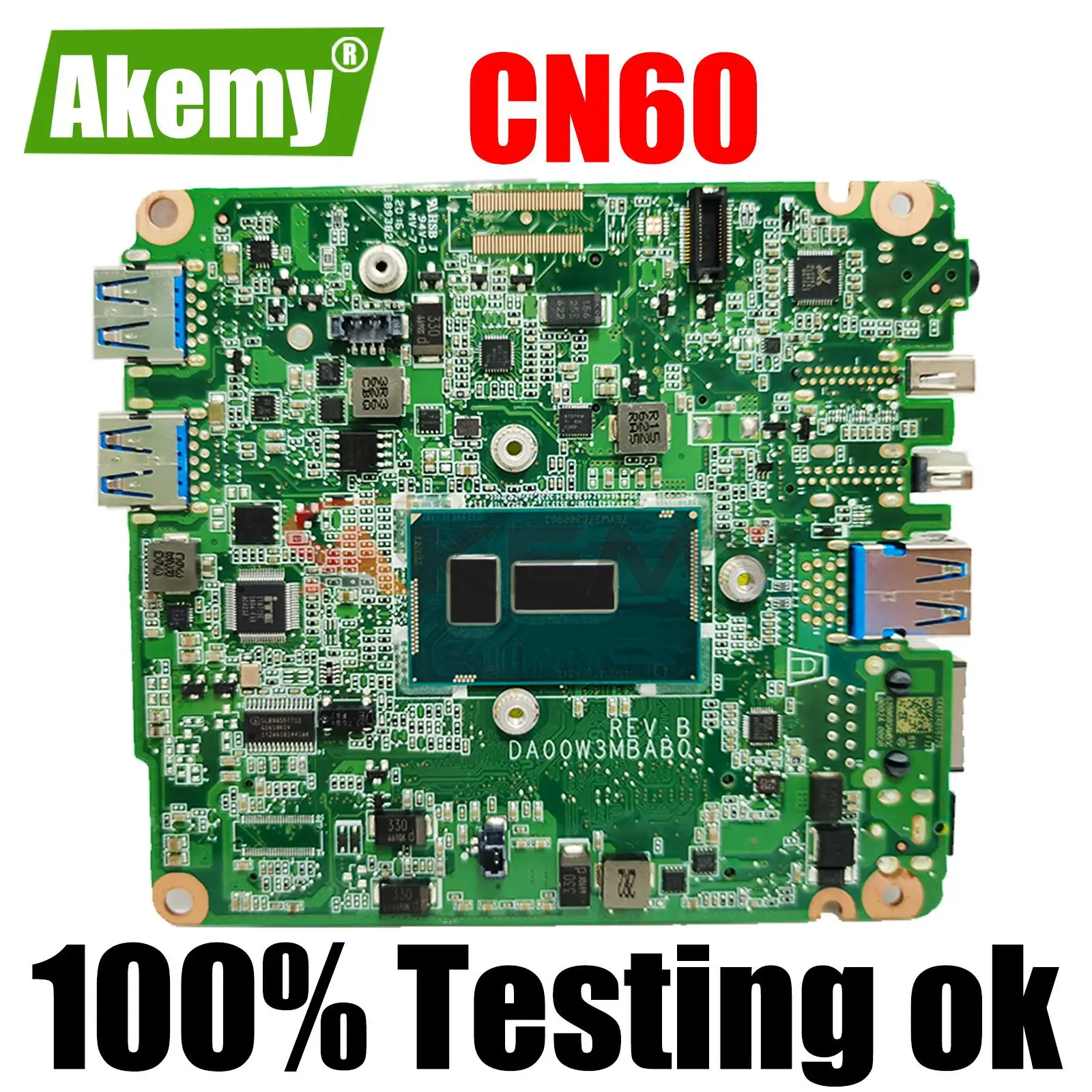 

CN60 MAIN BOARD 2955U CPU Mainboard For ASUS CN60 Motherboard Tested Working 100% Testing ok