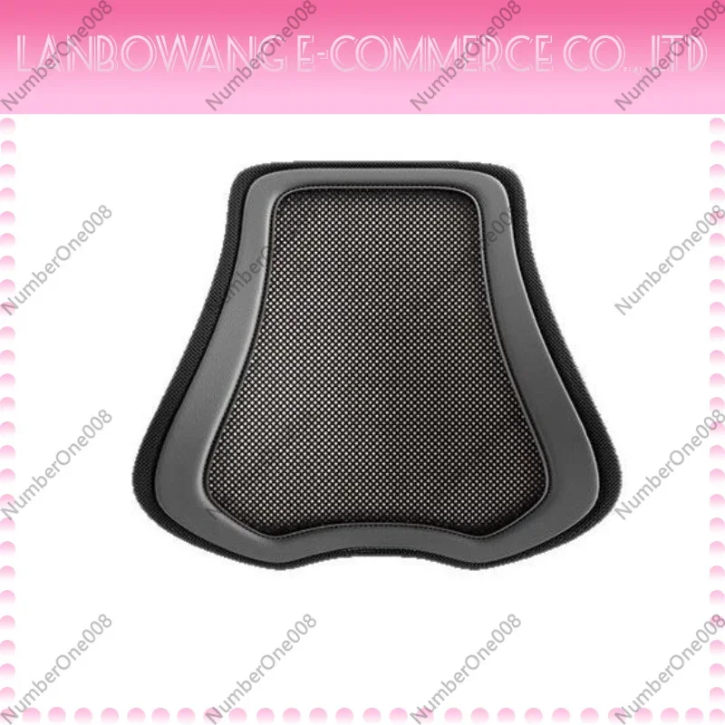 Ventilated Car Lumbar Support Cushion, Breathable Seat Waist Support for Office Sedentary & Driving - Portable Back Pillow