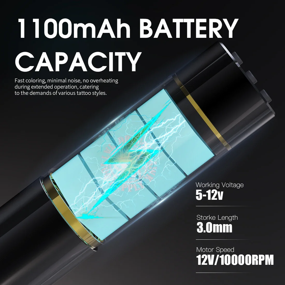 NEW 드래곤호크 마스트 타투 머신 로터리 펜 영구 메이크업 SMP