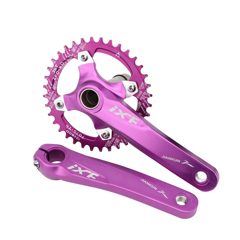 SNAIL 104BCD MTB Chainring Round Narrow Wide Ultralight Mountain Bike 32T 34T 36T 38T 40T 42T Crankset Tooth 104BCD Chainwheel