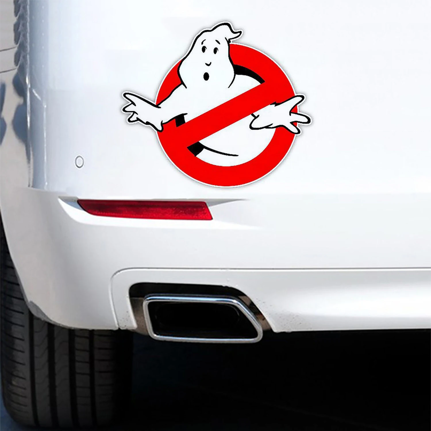 HungMieh Ghostbusters Car Stickers on Auto 3D Vinyl Funny UV Printed Motorcycle Decals Styling Accessories Automobiles